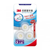 3M 柔韌潔牙線-馬卡龍造型 牙線捲 補充包(3入/包)